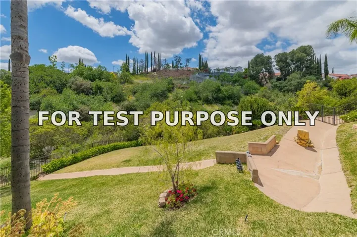 Demo/Test Data 2809 Oak Knoll Drive, Diamond Bar, CA 91765
