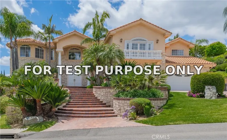 Demo/Test Data 2809 Oak Knoll Drive, Diamond Bar, CA 91765