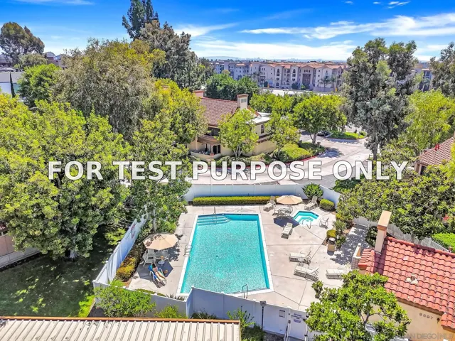 Demo/Test Data 9909 Scripps Westview Way Unit 212, San Diego, CA 92131