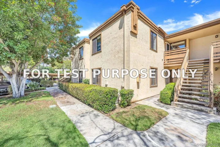 Demo/Test Data 9909 Scripps Westview Way Unit 212, San Diego, CA 92131