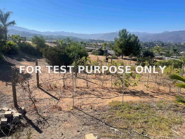 Demo/Test Data 15068 Creek Hills Rd, El Cajon, CA 92021