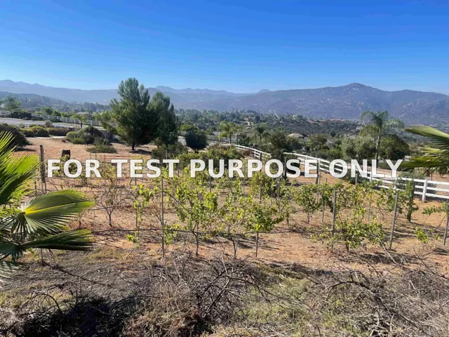 Demo/Test Data 15068 Creek Hills Rd, El Cajon, CA 92021