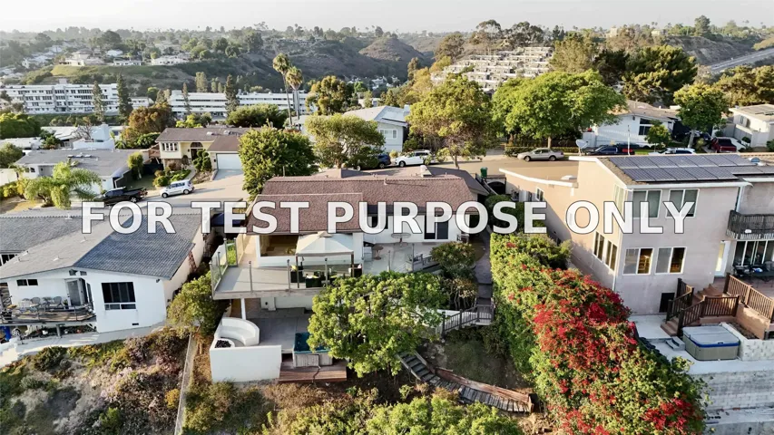 Demo/Test Data 3539 Mount Laurence Dr, San Diego, CA 92117