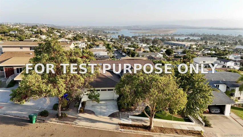 Demo/Test Data 3539 Mount Laurence Dr, San Diego, CA 92117