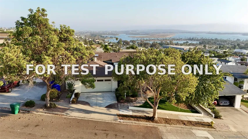 Demo/Test Data 3539 Mount Laurence Dr, San Diego, CA 92117
