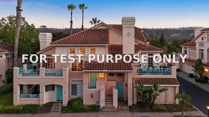 Demo/Test Data 12670 Springbrook Dr Unit D, San Diego, CA 92128