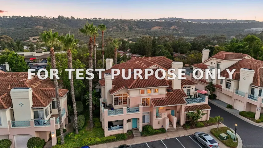 Demo/Test Data 12670 Springbrook Dr Unit D, San Diego, CA 92128