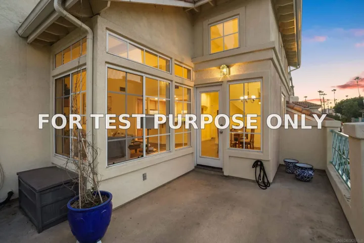 Demo/Test Data 12670 Springbrook Dr Unit D, San Diego, CA 92128