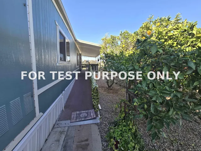Demo/Test Data 1815 Sweetwater Rd Unit Spc 120, Spring Valley, CA 91977