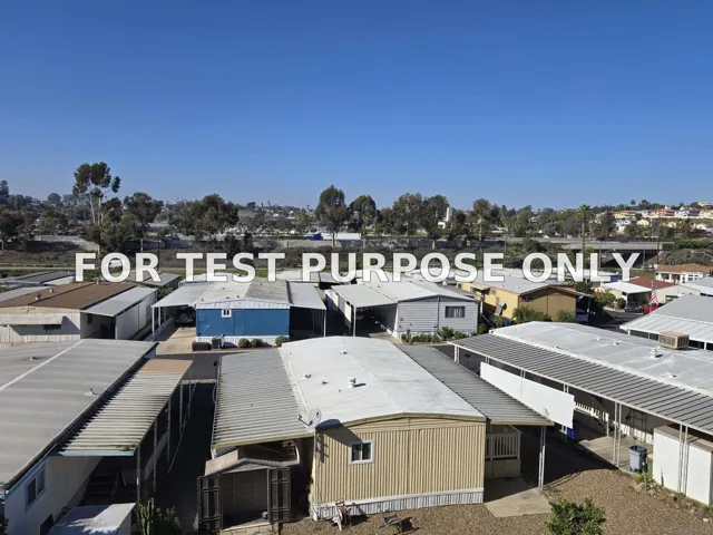 Demo/Test Data 1815 Sweetwater Rd Unit Spc 120, Spring Valley, CA 91977