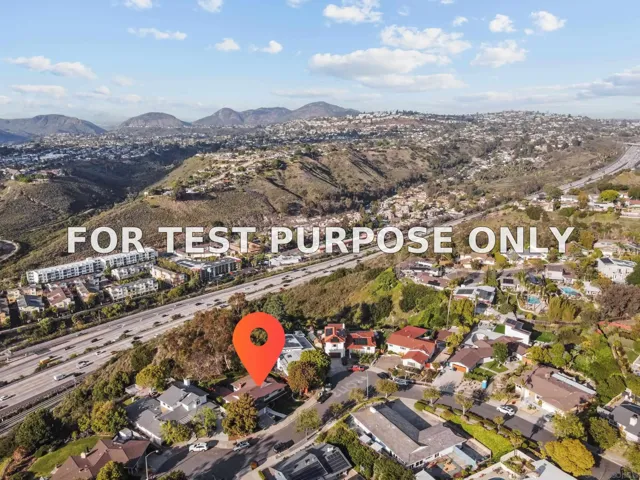 Demo/Test Data 5161 Dorman Dr, San Diego, CA 92115