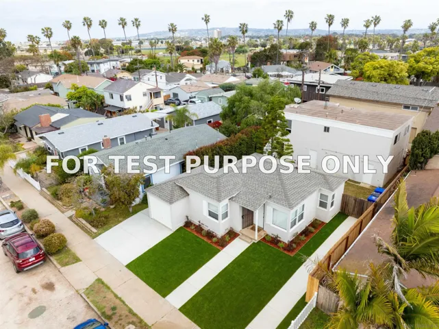 Demo/Test Data 4614-4616 Larkspur St, San Diego, CA 92107