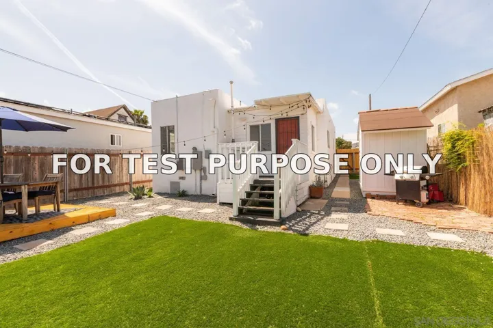 Demo/Test Data 2948-50 Franklin Ave, San Diego, CA 92113