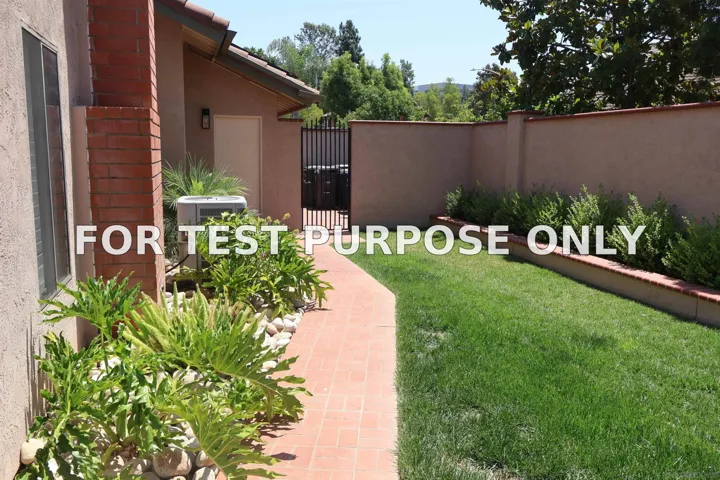 Demo/Test Data 672 Chateau Place, Escondido, CA 92029