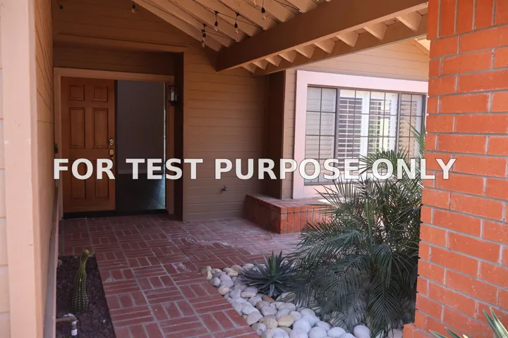 Demo/Test Data 672 Chateau Place, Escondido, CA 92029