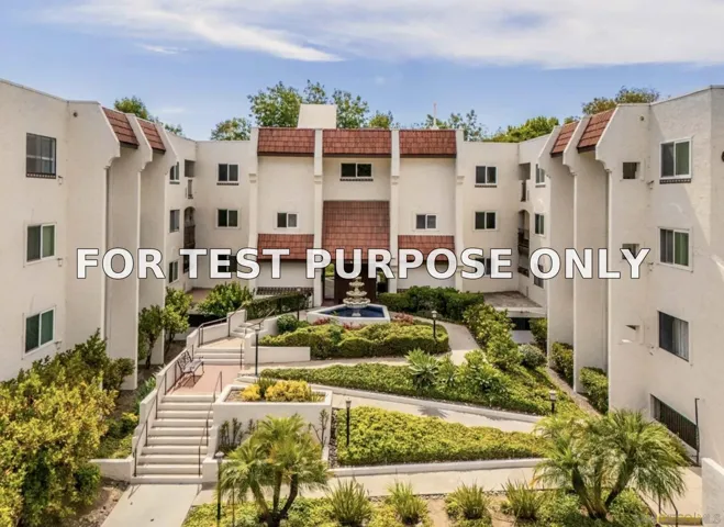 Demo/Test Data 6330 Genesee Ave Unit 213, San Diego, CA 92122