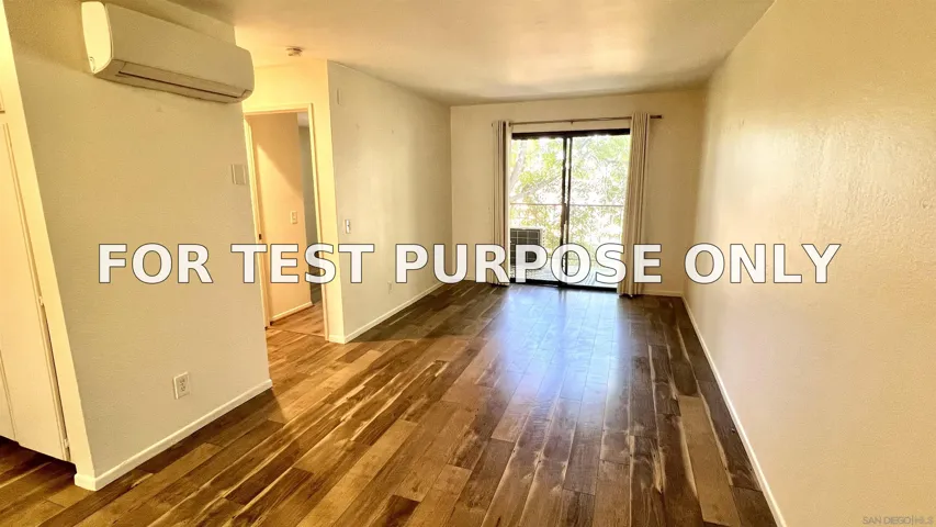 Demo/Test Data 6330 Genesee Ave Unit 213, San Diego, CA 92122