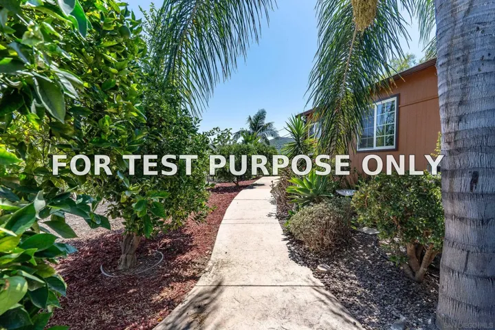 Demo/Test Data 9111 Sierra Alta Way, El Cajon, CA 92021