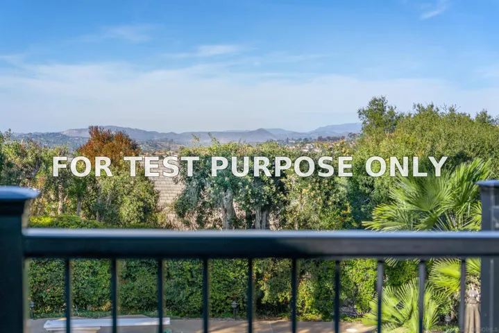 Demo/Test Data 12916 Polvera Ave, San Diego, CA 92128