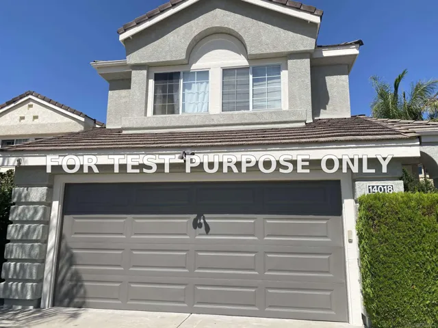 Demo/Test Data 14018 Via Corsini, San Diego, CA 92128