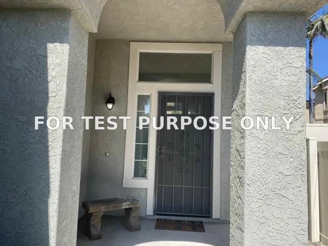 Demo/Test Data 14018 Via Corsini, San Diego, CA 92128