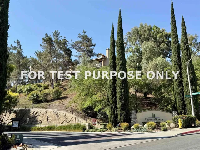 Demo/Test Data 14106 Brent Wilsey Place Unit 3, San Diego, CA 92128