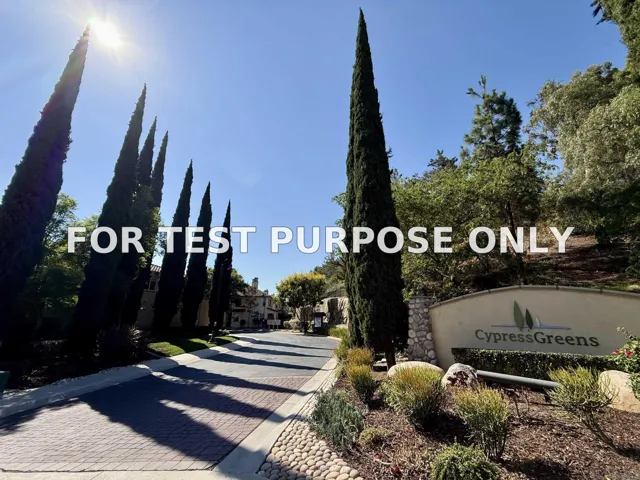 Demo/Test Data 14106 Brent Wilsey Place Unit 3, San Diego, CA 92128