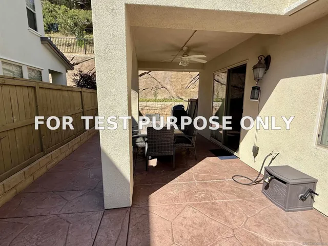 Demo/Test Data 14106 Brent Wilsey Place Unit 3, San Diego, CA 92128