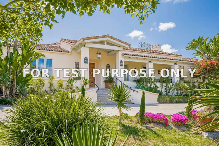 Demo/Test Data 17716 Via De Fortuna, Rancho Santa Fe, CA 92067