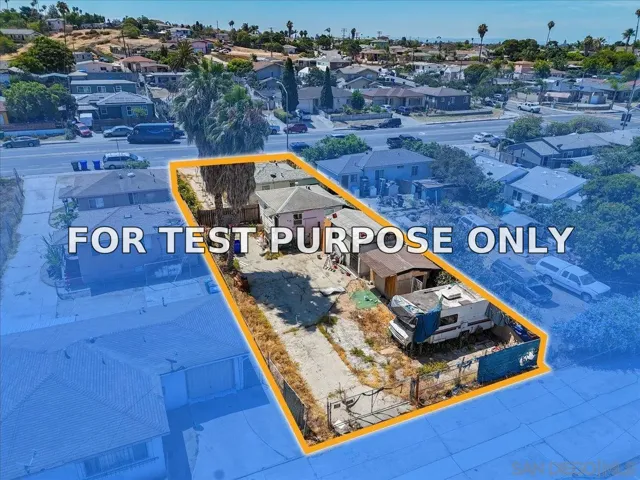Demo/Test Data 5236-38 Imperial Ave, San Diego, CA 92114