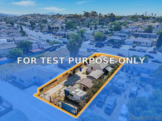 Demo/Test Data 5236-38 Imperial Ave, San Diego, CA 92114