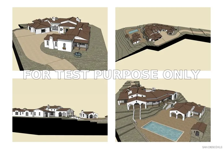 Demo/Test Data 16574 Zumaque, Rancho Santa Fe, CA 92067