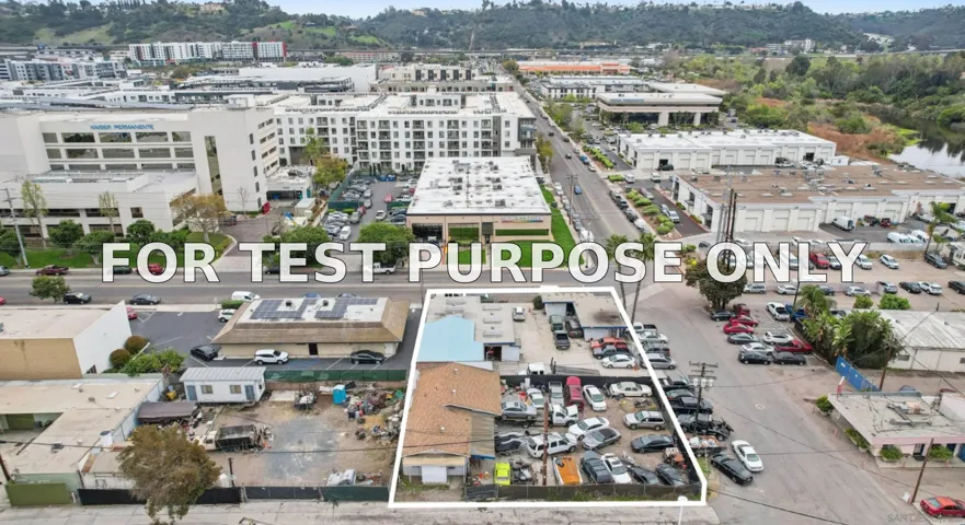 Demo/Test Data 6205 & 6215 Fairmount Avenue Unit 1, San Diego, CA 92120