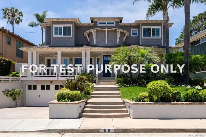 Demo/Test Data 515 N N Acacia Ave, Solana Beach, CA 92075