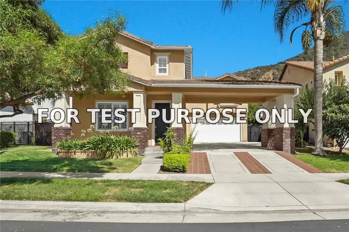Demo/Test Data 22 Silver Forest Court, Azusa, CA 91702