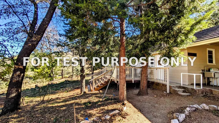 Demo/Test Data 3306 Oak Grove, Julian, CA 92036