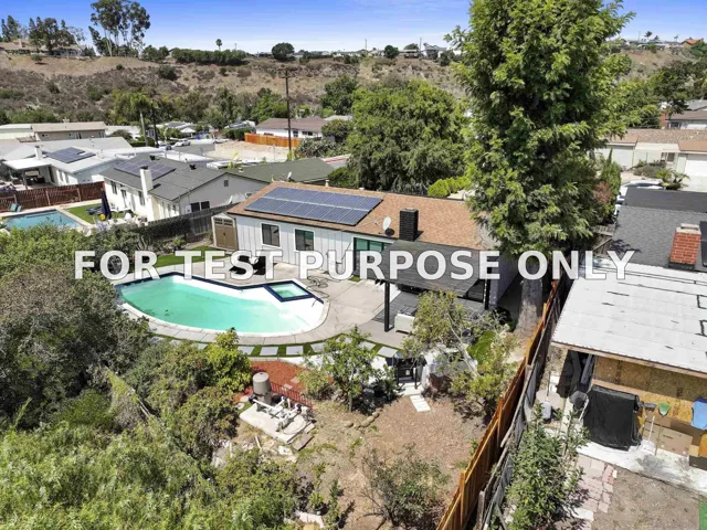 Demo/Test Data 3413 Rollsreach Dr, San Diego, CA 92111