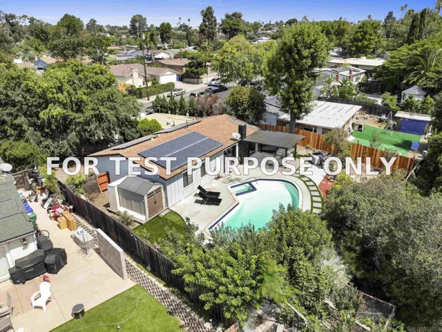Demo/Test Data 3413 Rollsreach Dr, San Diego, CA 92111