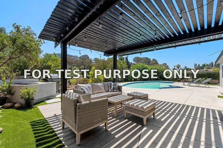 Demo/Test Data 3413 Rollsreach Dr, San Diego, CA 92111