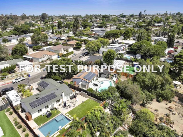 Demo/Test Data 3413 Rollsreach Dr, San Diego, CA 92111