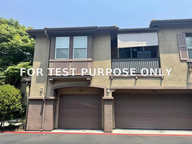 Demo/Test Data 425 S Meadowbrook Dr Unit 124, San Diego, CA 92114