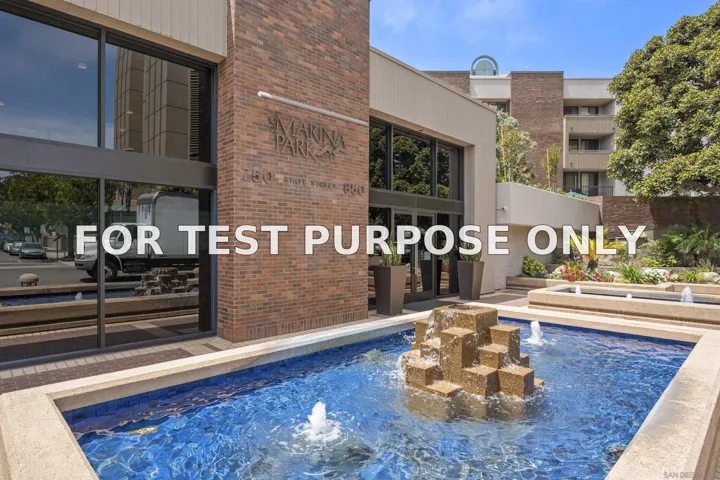 Demo/Test Data 750 State St Unit 109, San Diego, CA 92101