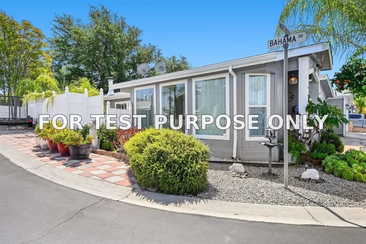 Demo/Test Data 1410 Martinique Drive, Hemet, CA 92543