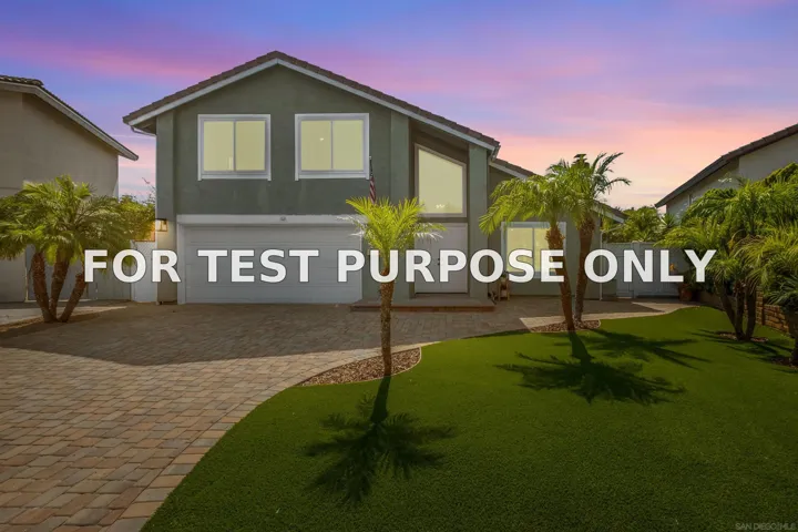 Demo/Test Data 9956 Cummins Pl, San Diego, CA 92131