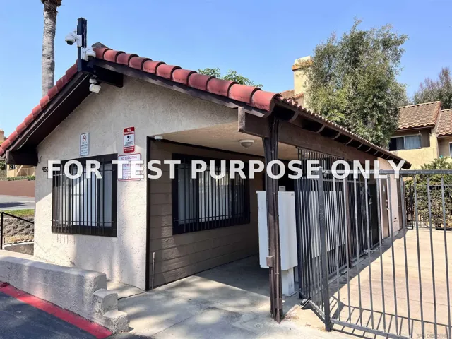 Demo/Test Data 955 Postal Way Unit 29, Vista, CA 92083