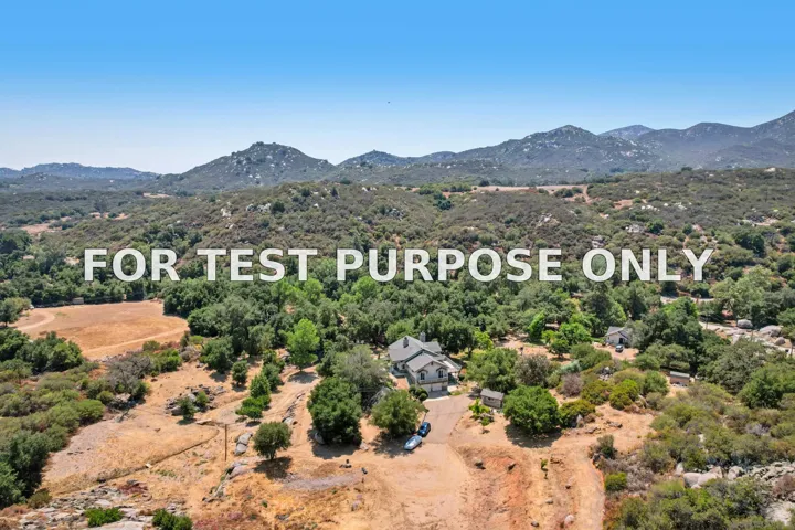 Demo/Test Data 14671 Mussey Grade Road, Ramona, CA 92065