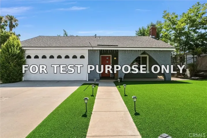 Demo/Test Data 2393 Mesquite Lane, Corona, CA 92882