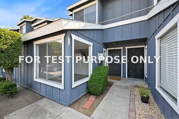 Demo/Test Data 8144 Lemon Grove Way Unit B, Lemon Grove, CA 91945