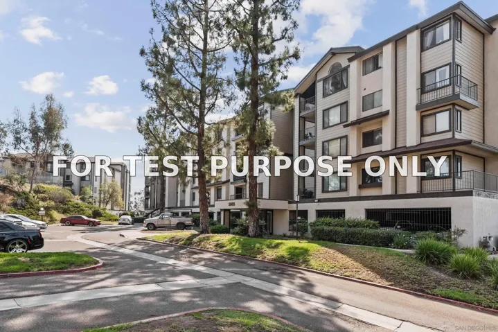 Demo/Test Data 5985 Dandridge Ln Unit 103, San Diego, CA 92115