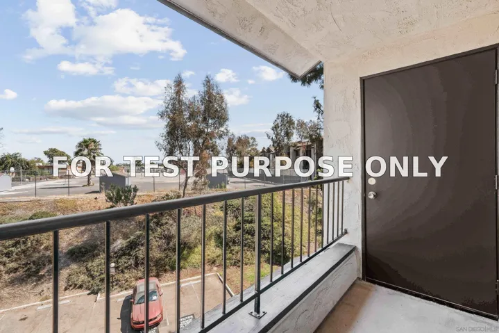 Demo/Test Data 5985 Dandridge Ln Unit 103, San Diego, CA 92115